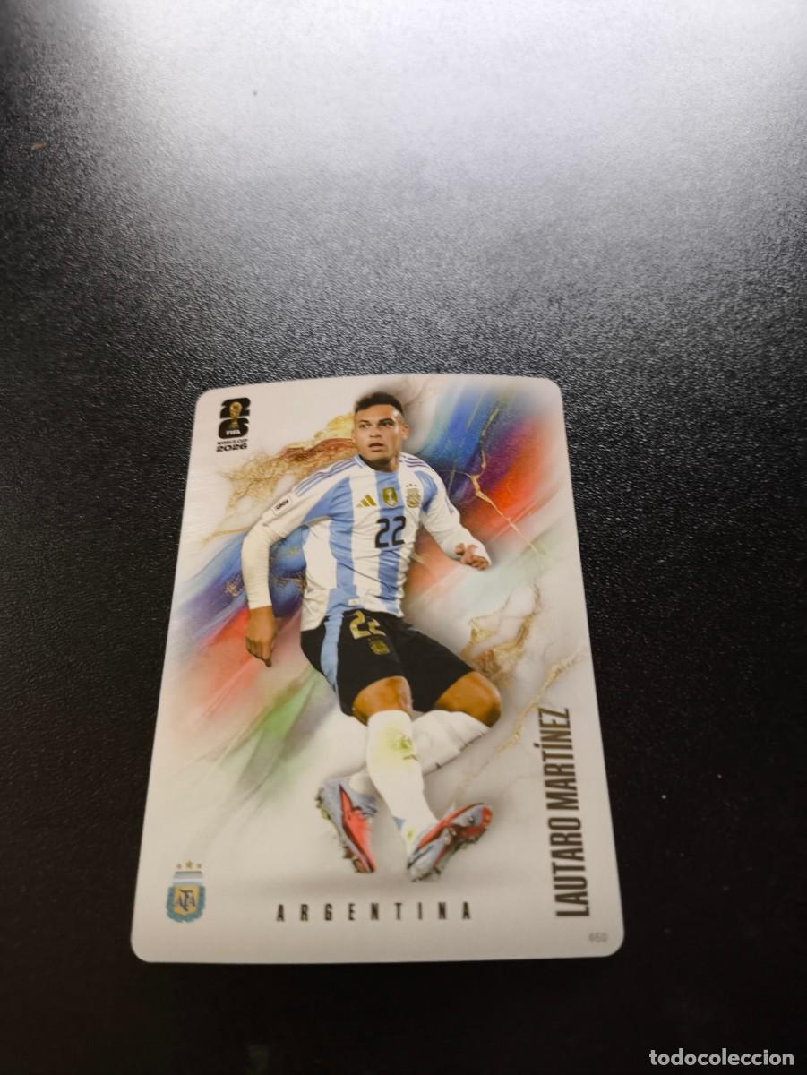 Cromos de f&uacute;tbol: 460 Lautaro Mart&iacute;nez ARGENTINA COALITION PANINI KAYOU FIFA WORLD CUP MUNDIAL 2026 N LIGA ESTE MGK