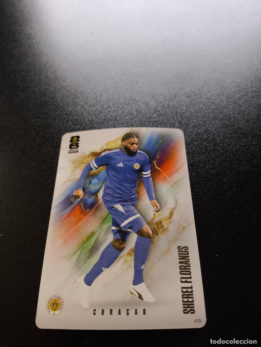 Cromos de f&uacute;tbol: 470 Sherel Floranus CURACAO COALITION PANINI KAYOU FIFA WORLD CUP MUNDIAL 2026 N LIGA ESTE MGK