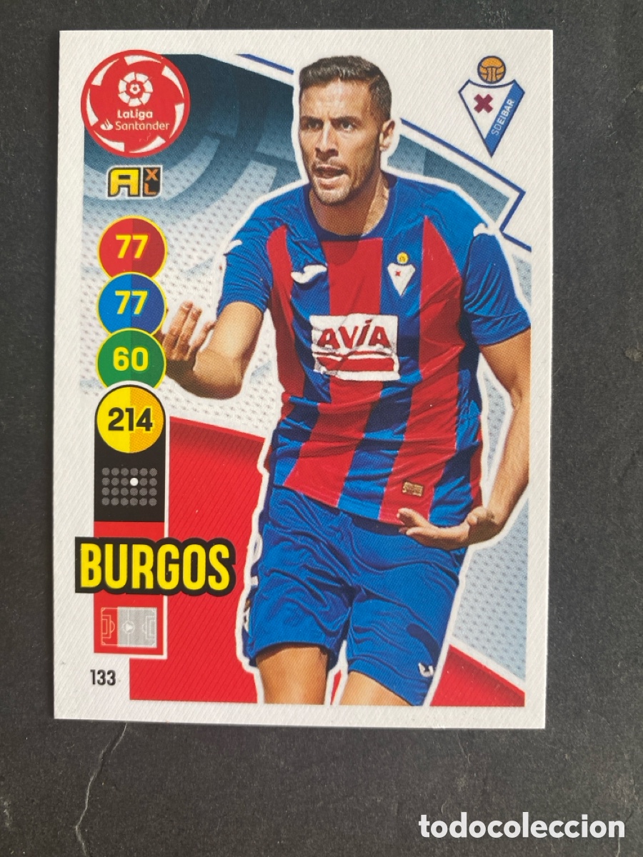 Cromos de f&uacute;tbol: Cromo Adrenalyn liga 20/21 Eibar N* 133