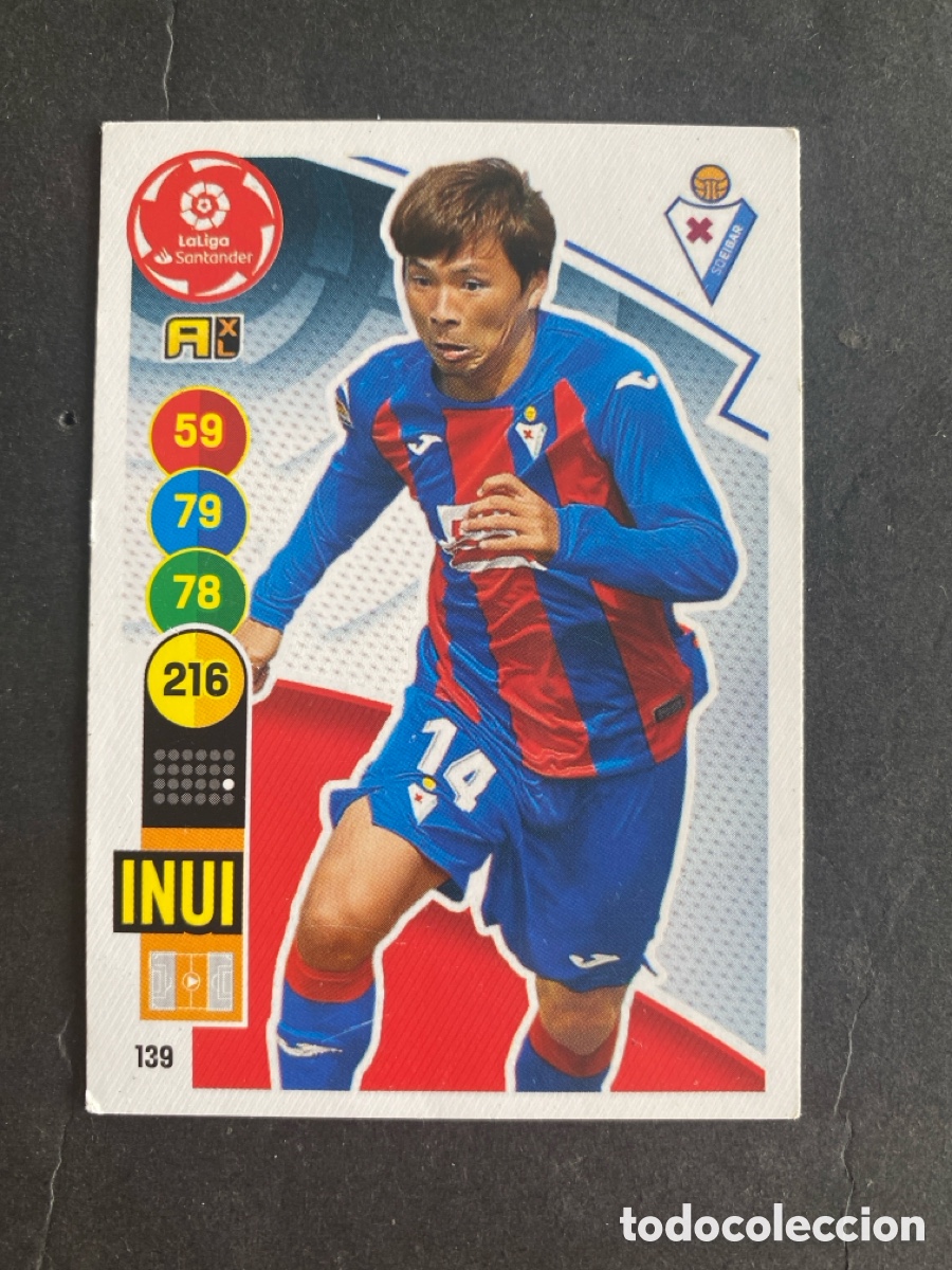 Cromos de f&uacute;tbol: Cromo Adrenalyn liga 20/21 Eibar N* 139
