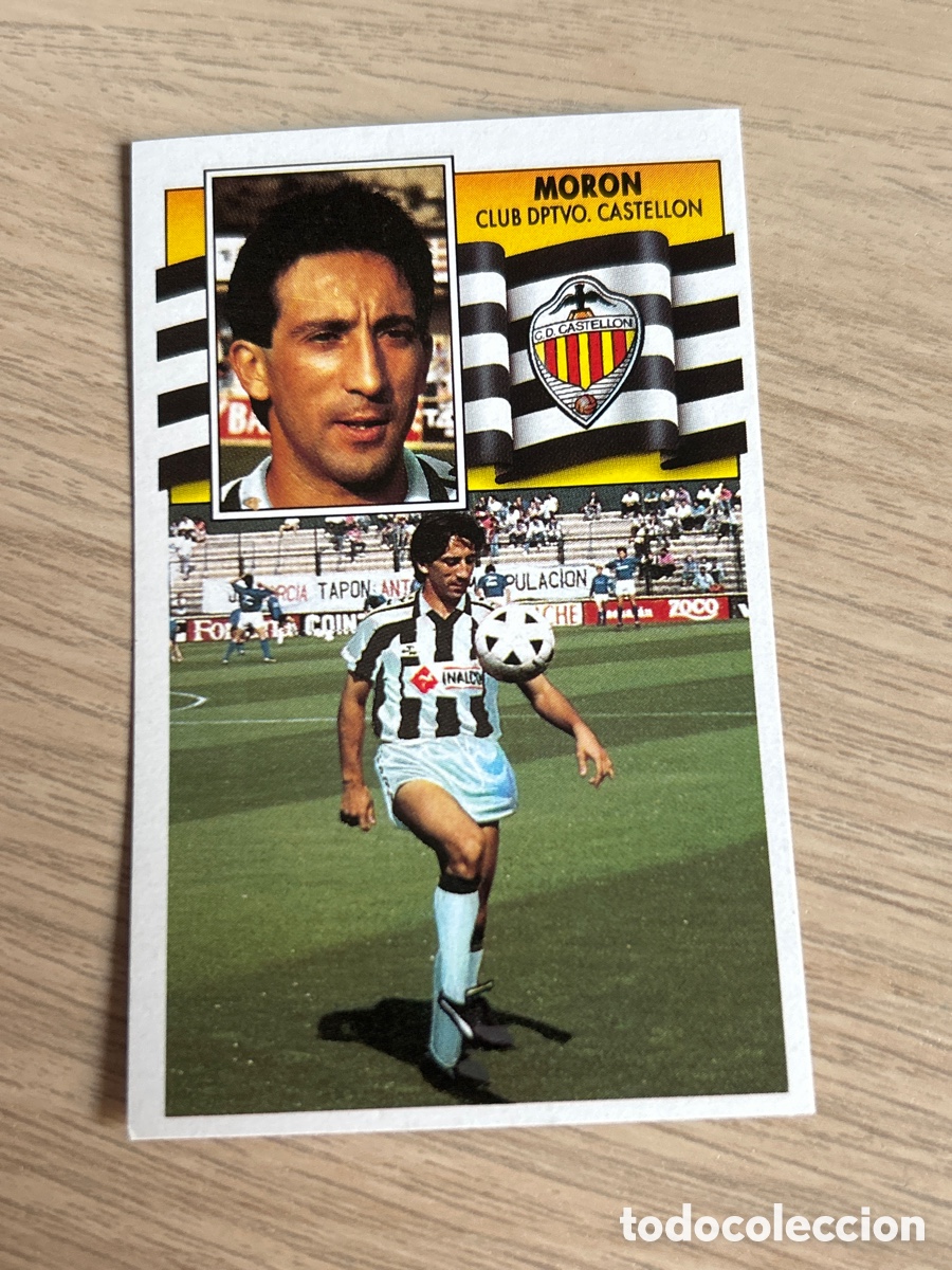 Cromos de f&uacute;tbol: MORON COLOCA CASTELLON LIGA ESTE 1990 1991 90 91 NUNCA PEGADO SIN PEGAR