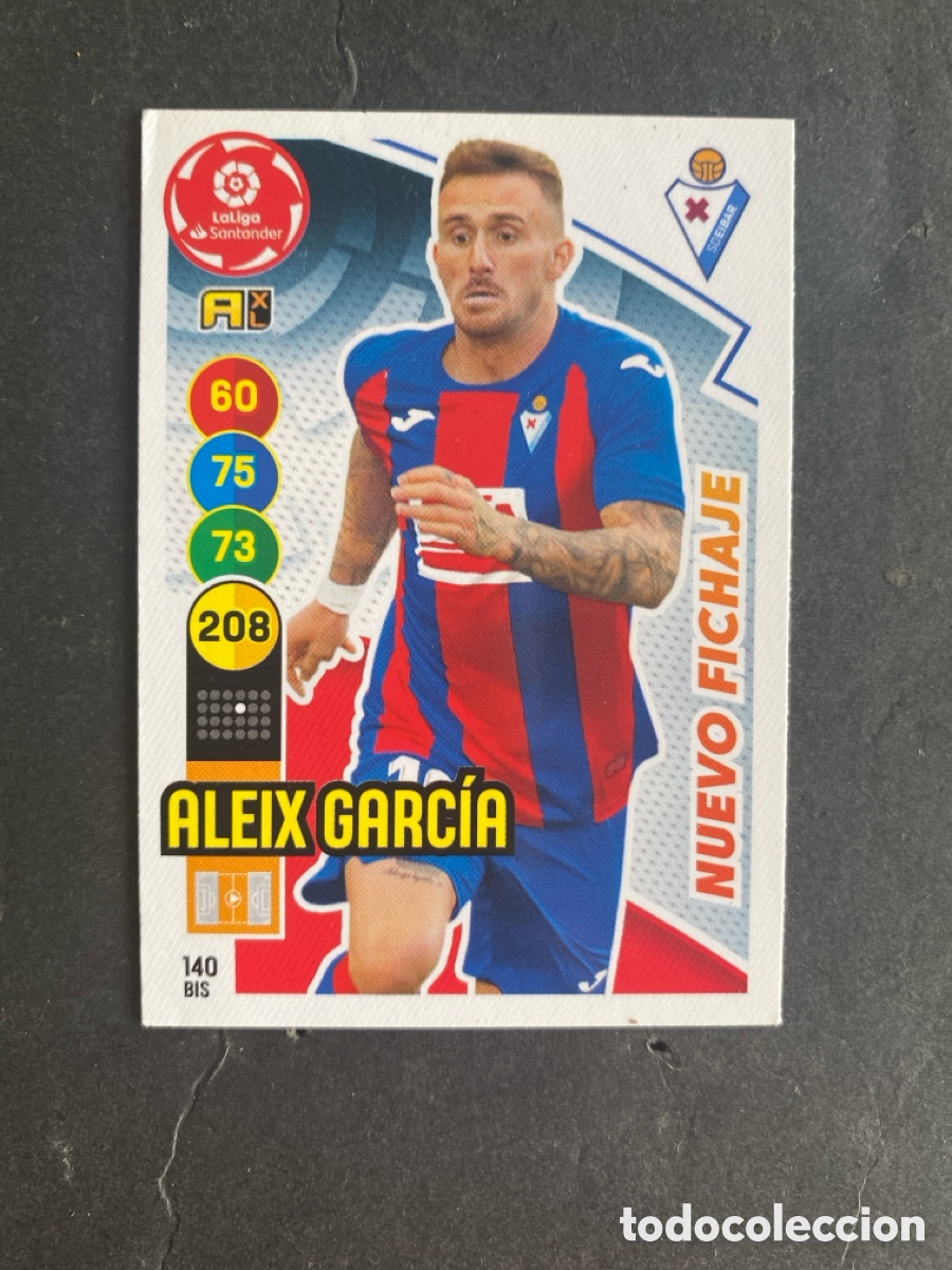 Cromos de f&uacute;tbol: Cromo Adrenalyn liga 20/21 Eibar N* 140 bis