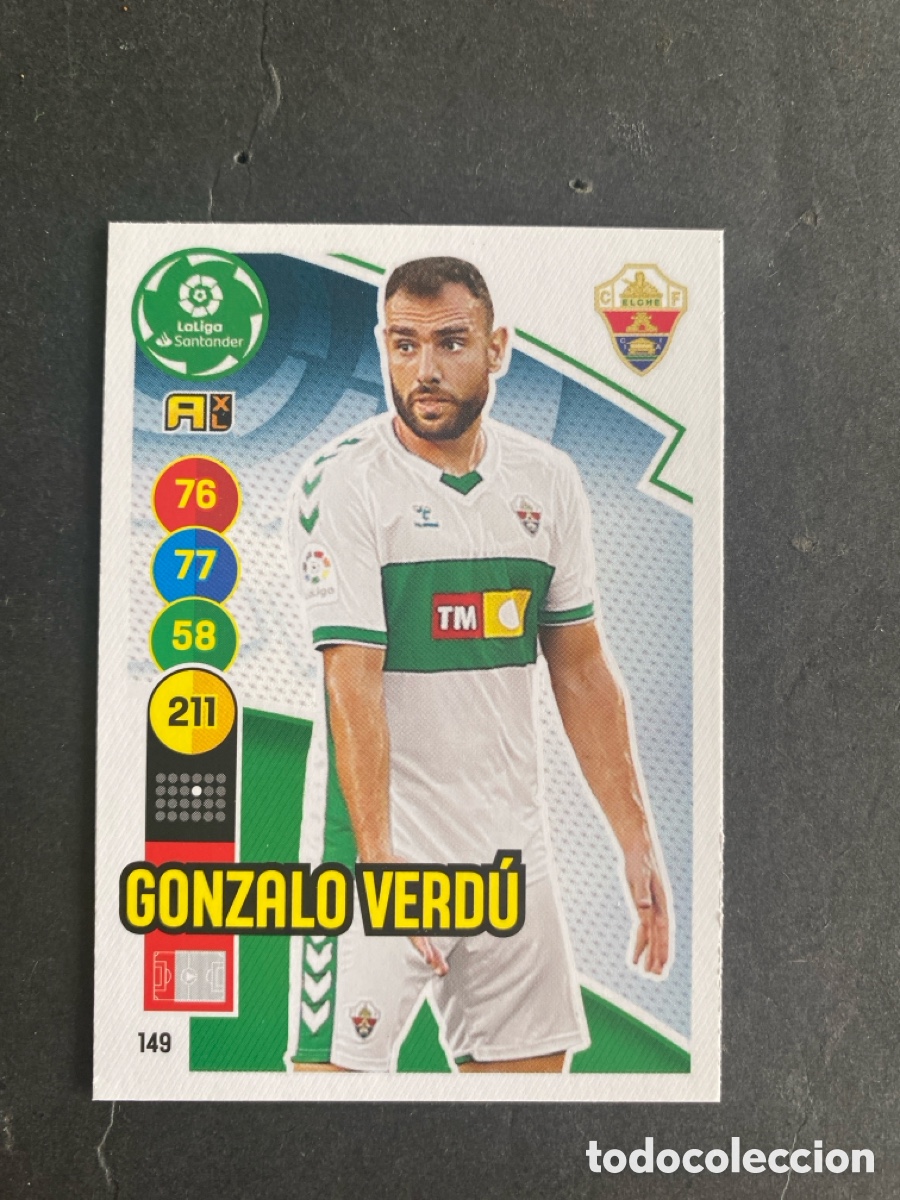 Cromos de f&uacute;tbol: Cromo Adrenalyn liga 20/21 Elche N* 149