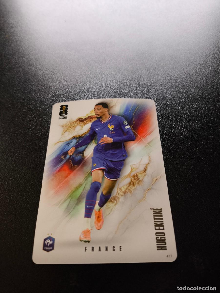 Cromos de f&uacute;tbol: 477 Hugo Ekitik&eacute; FRANCE FRANCIA COALITION PANINI KAYOU FIFA WORLD CUP MUNDIAL 2026 N LIGA ESTE MGK