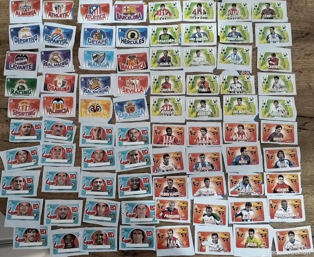 Cromos de f&uacute;tbol: CHICLES LIGA ESTE 2010 - 11 . LOS 60 CROMOS + 20 QUIEN ES -- LEER ANUNCIO.