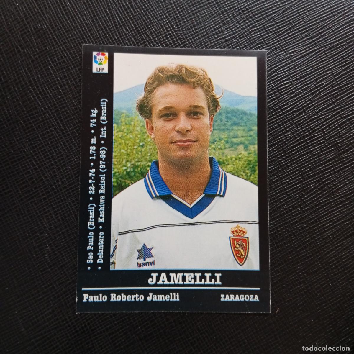 Cromos de f&uacute;tbol: 66A 66 JAMELLI ZARAGOZA PANINI 00 01 CROMO FUTBOL LIGA 2000 2001 - SIN PEGAR - A71 PG53