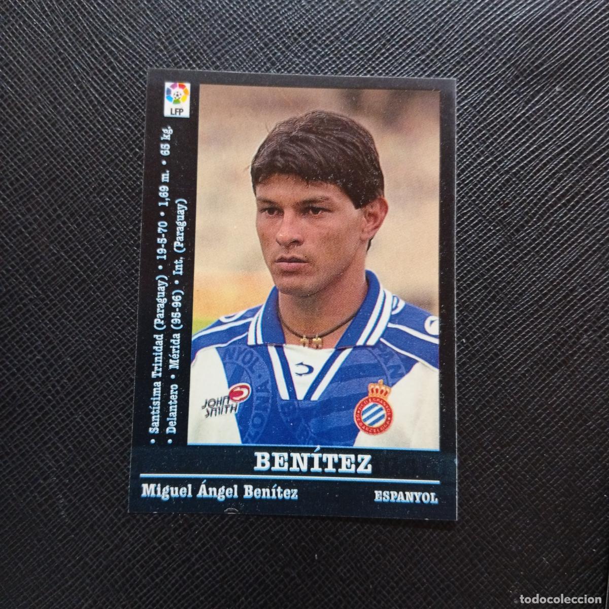Cromos de f&uacute;tbol: 236 BENITEZ ESPA&Ntilde;OL PANINI 00 01 CROMO FUTBOL LIGA 2000 2001 - SIN PEGAR - A71 PG53