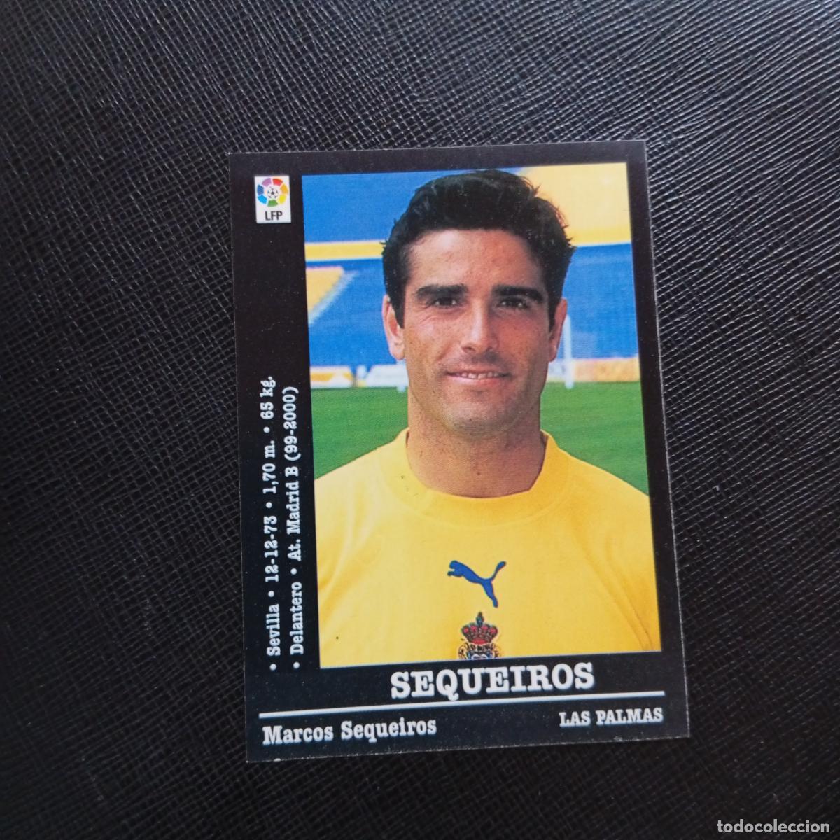 Cromos de f&uacute;tbol: 304 SEQUEIROS LAS PALMAS PANINI 00 01 CROMO FUTBOL LIGA 2000 2001 - SIN PEGAR - A71 PG53