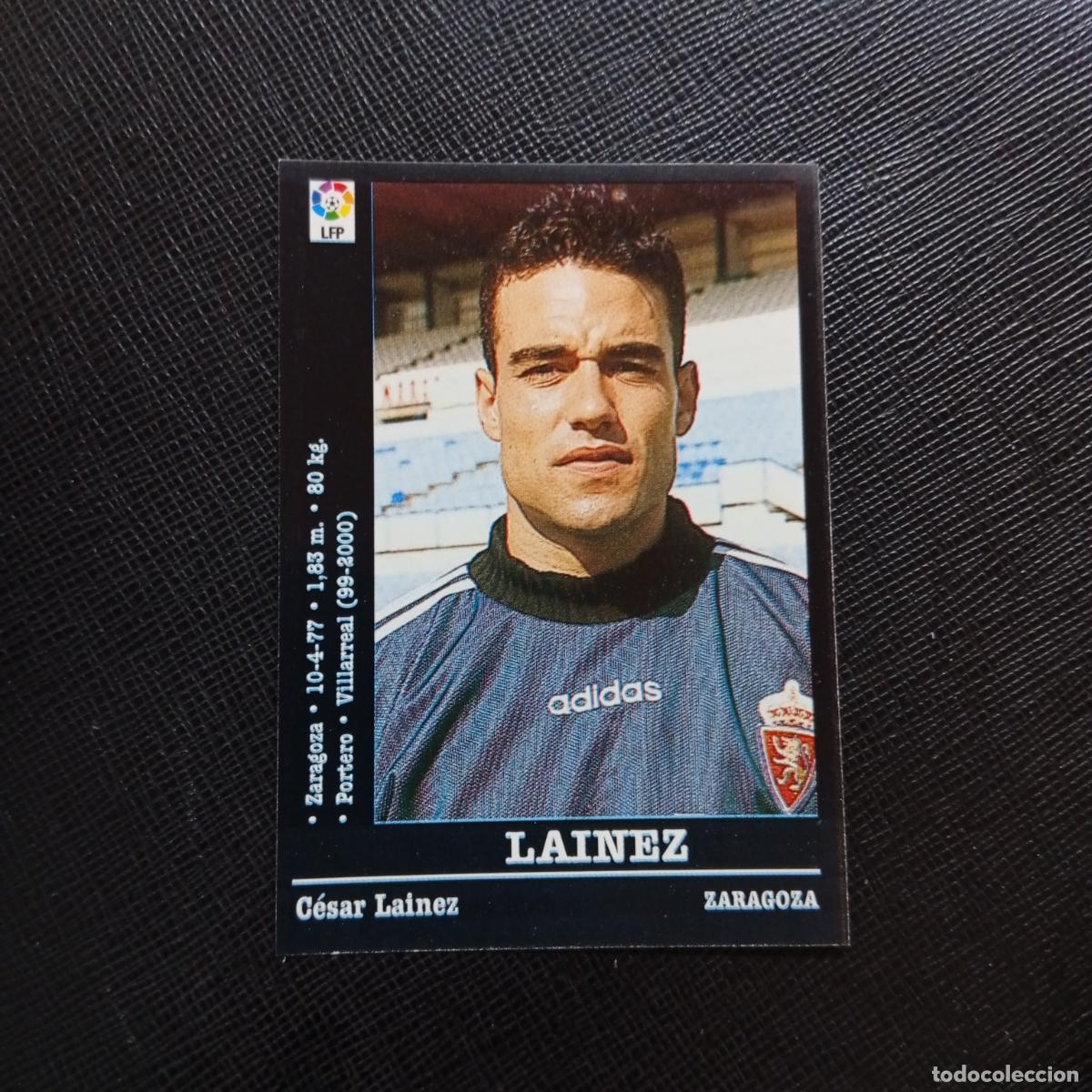 Cromos de f&uacute;tbol: 68 LAINEZ ZARAGOZA PANINI 00 01 CROMO FUTBOL LIGA 2000 2001 - SIN PEGAR - A71 PG53