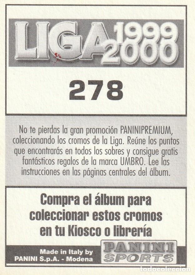 Cromos de f&uacute;tbol: PANINI 99-00 SHUSTIKOV. NUNCA PEGADO. - Foto 2