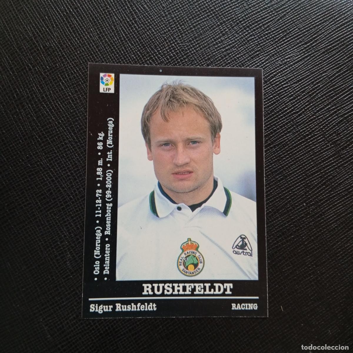Cromos de f&uacute;tbol: 252 RUSHFELDT RACING PANINI 00 01 CROMO FUTBOL LIGA 2000 2001 - SIN PEGAR - A71 PG53