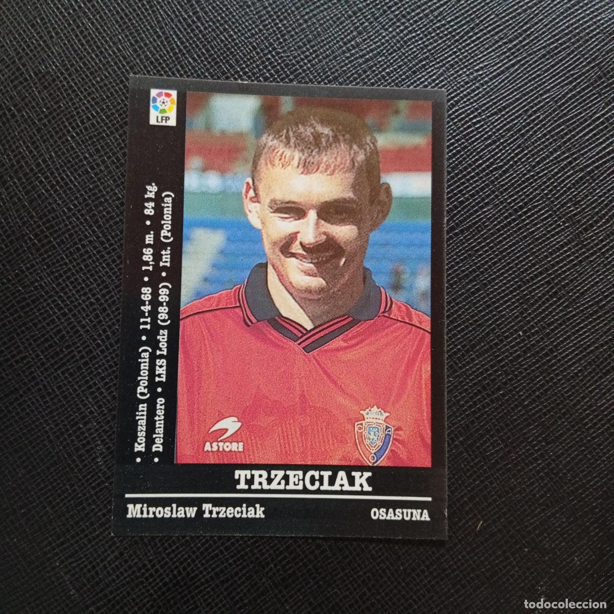 Cromos de f&uacute;tbol: 322 TRZECIAK OSASUNA PANINI 00 01 CROMO FUTBOL LIGA 2000 2001 - SIN PEGAR - A71 PG53