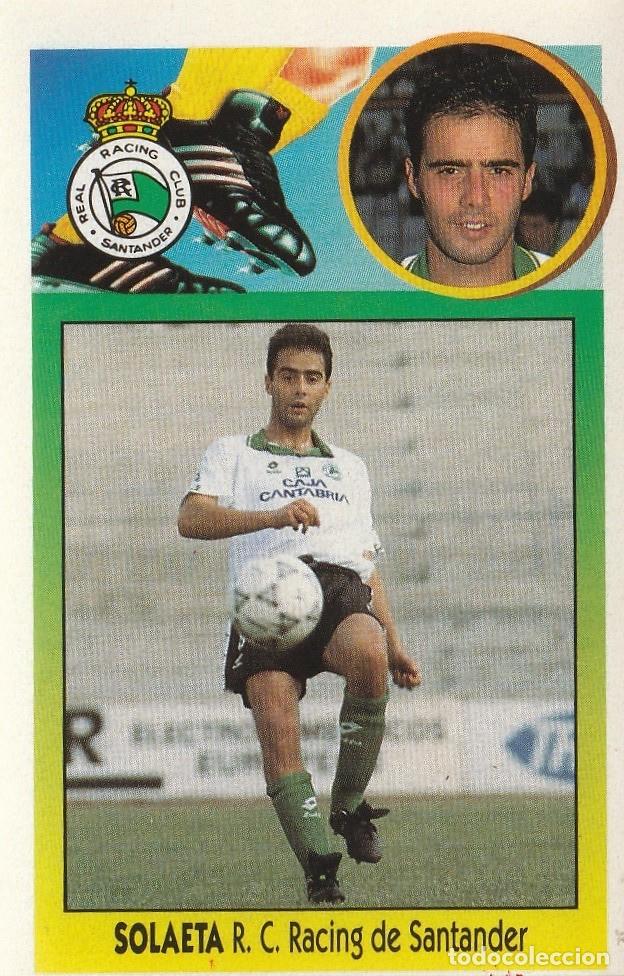 Cromos de f&uacute;tbol: ESTE 93-94. SOLAETA. NUNCA PEGADO. - Foto 1