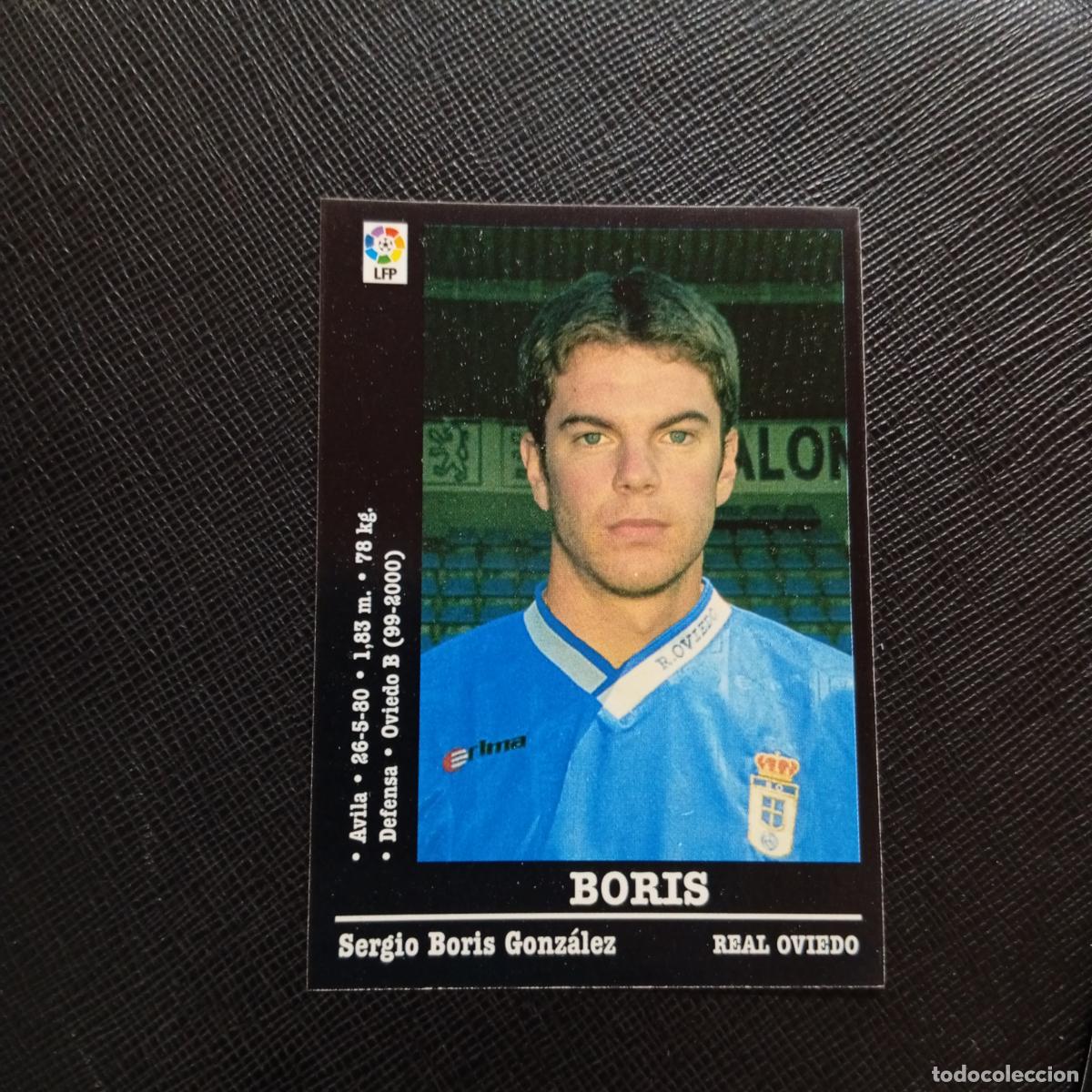 Cartes &agrave; collectionner de Football: 261 BORIS OVIEDO PANINI 00 01 CROMO FUTBOL LIGA 2000 2001 - SIN PEGAR - A71 PG56