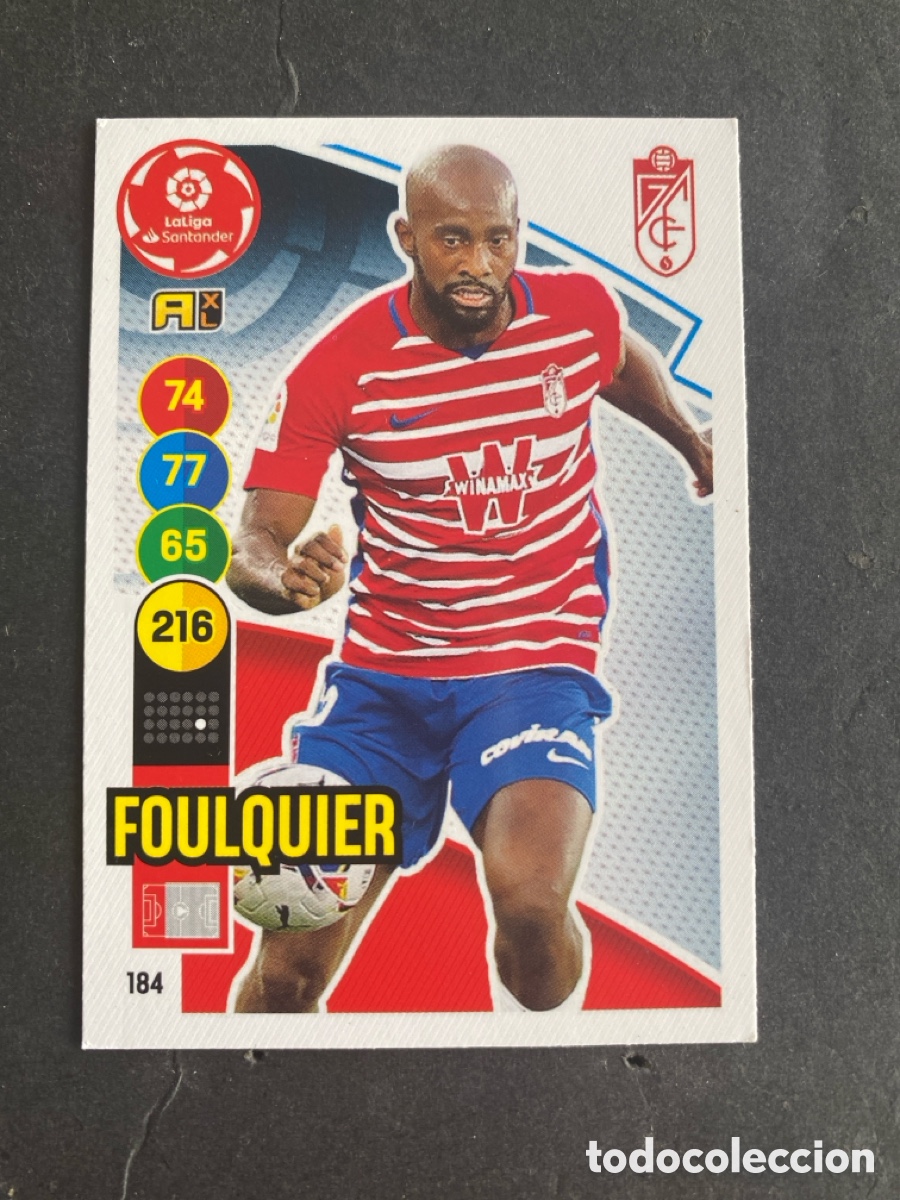 Cromos de f&uacute;tbol: Cromo Adrenalyn liga 20/21 Granada N* 184