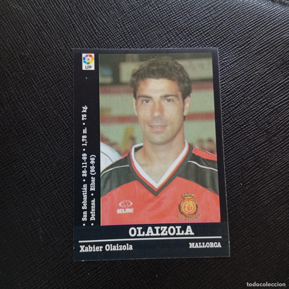 Cromos de f&uacute;tbol: 156 OLAIZOLA MALLORCA PANINI 00 01 CROMO FUTBOL LIGA 2000 2001 - SIN PEGAR - A31 PG1