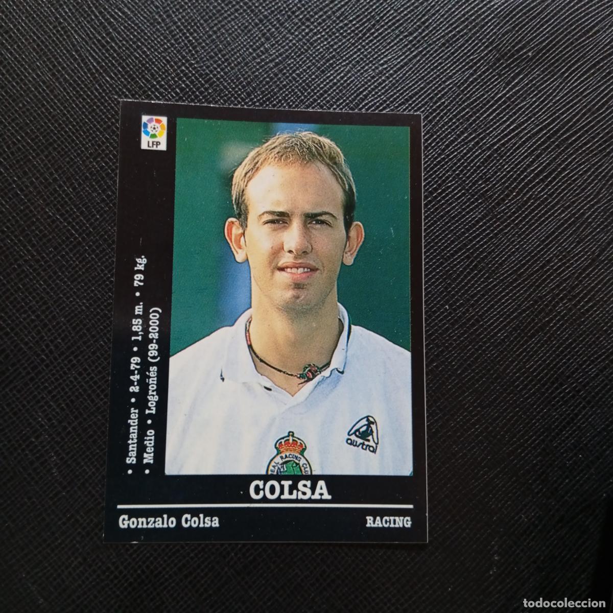 Cromos de f&uacute;tbol: 248 COLSA RACING PANINI 00 01 CROMO FUTBOL LIGA 2000 2001 - SIN PEGAR - A31 PG10