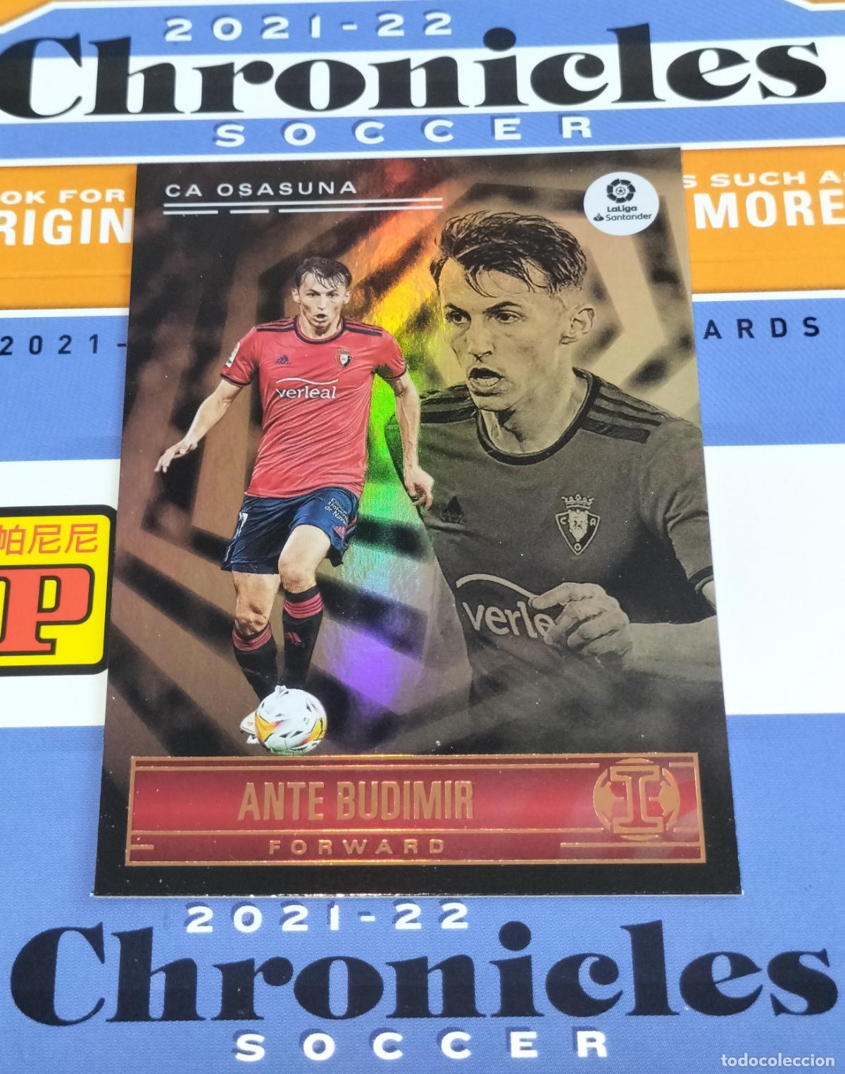 Cromos de Futebol: N&ordm; 174 ANTE BUDIMIR OSASUNA CARD CHRONICLES ILLUSIONS LA LIGA SOCCER 2021 2022 21 22 PANINI