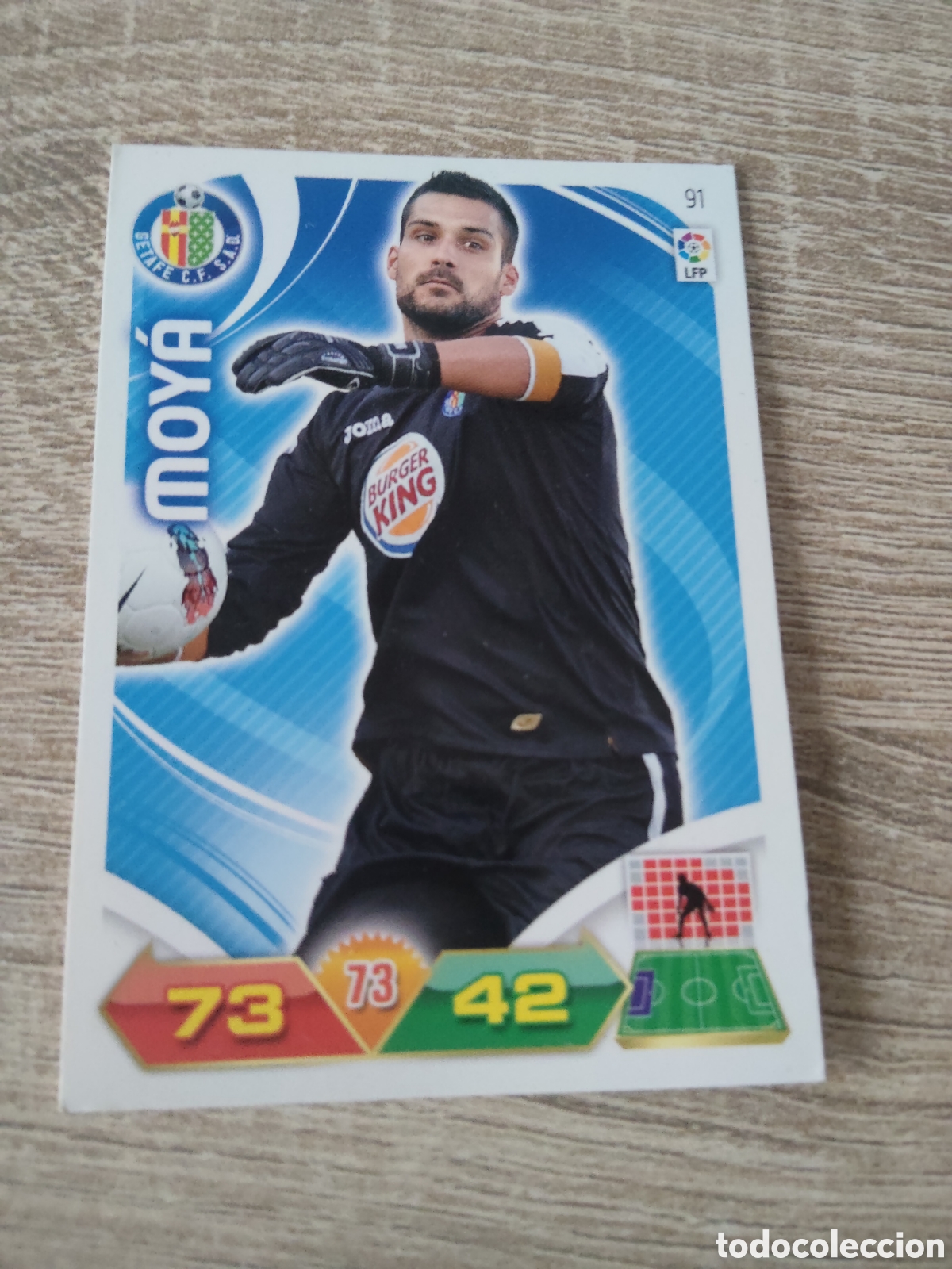 Cromos de f&uacute;tbol: Panini Adrenalyn 2011 2012 11 12 91 Moy&aacute; Getafe