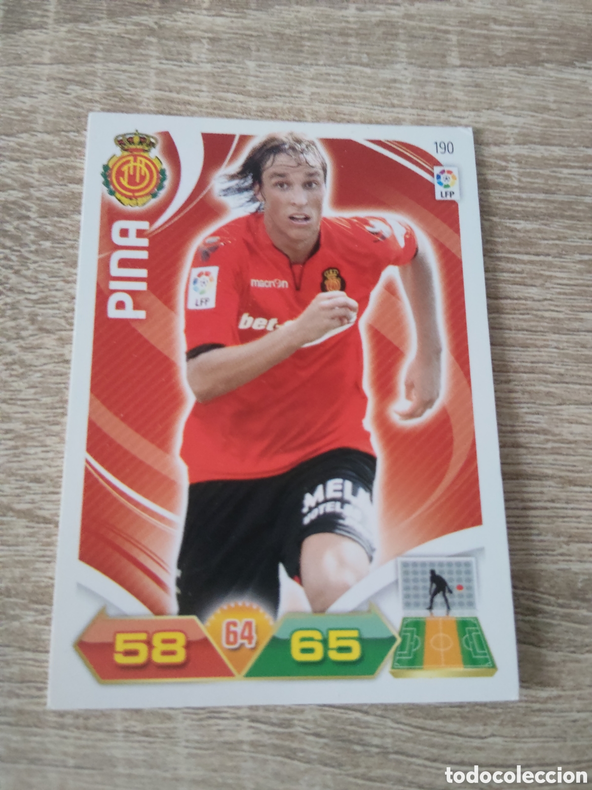 Cromos de f&uacute;tbol: Panini Adrenalyn 2011 2012 11 12 190 Pina Mallorca