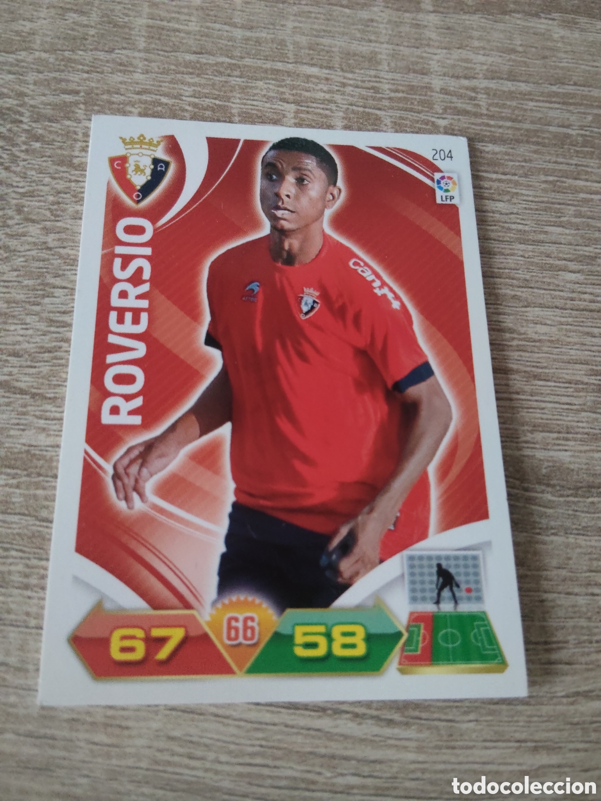 Cromos de f&uacute;tbol: Panini Adrenalyn 2011 2012 11 12 204 Roversio Osasuna