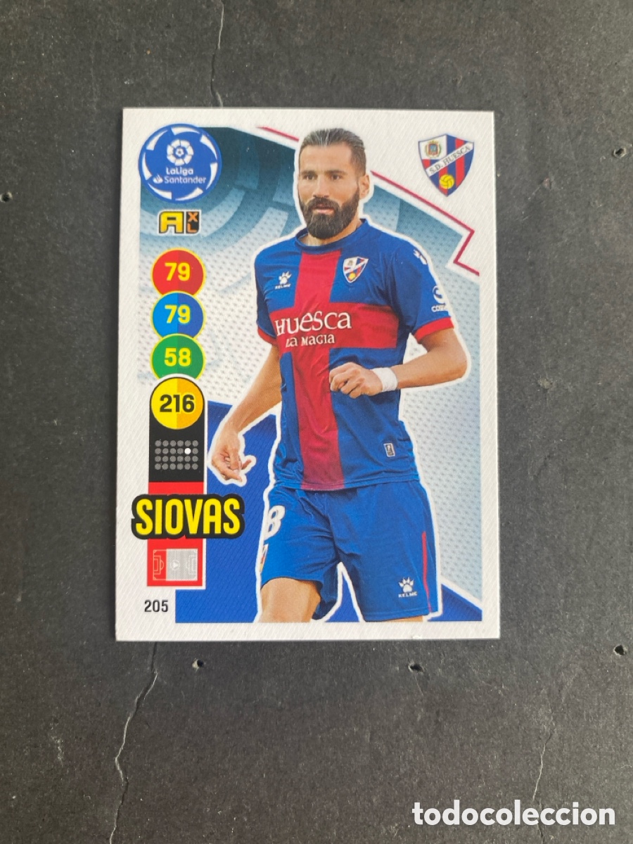 Cromos de f&uacute;tbol: Cromo Adrenalyn liga 20/21 Huesca N* 205