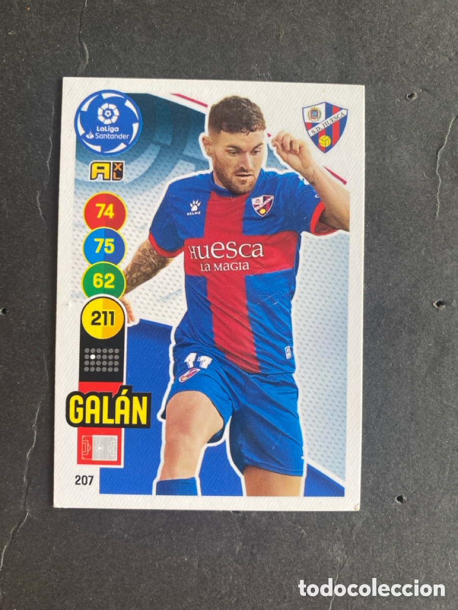 Cromos de f&uacute;tbol: Cromo Adrenalyn liga 20/21 Huesca N* 207