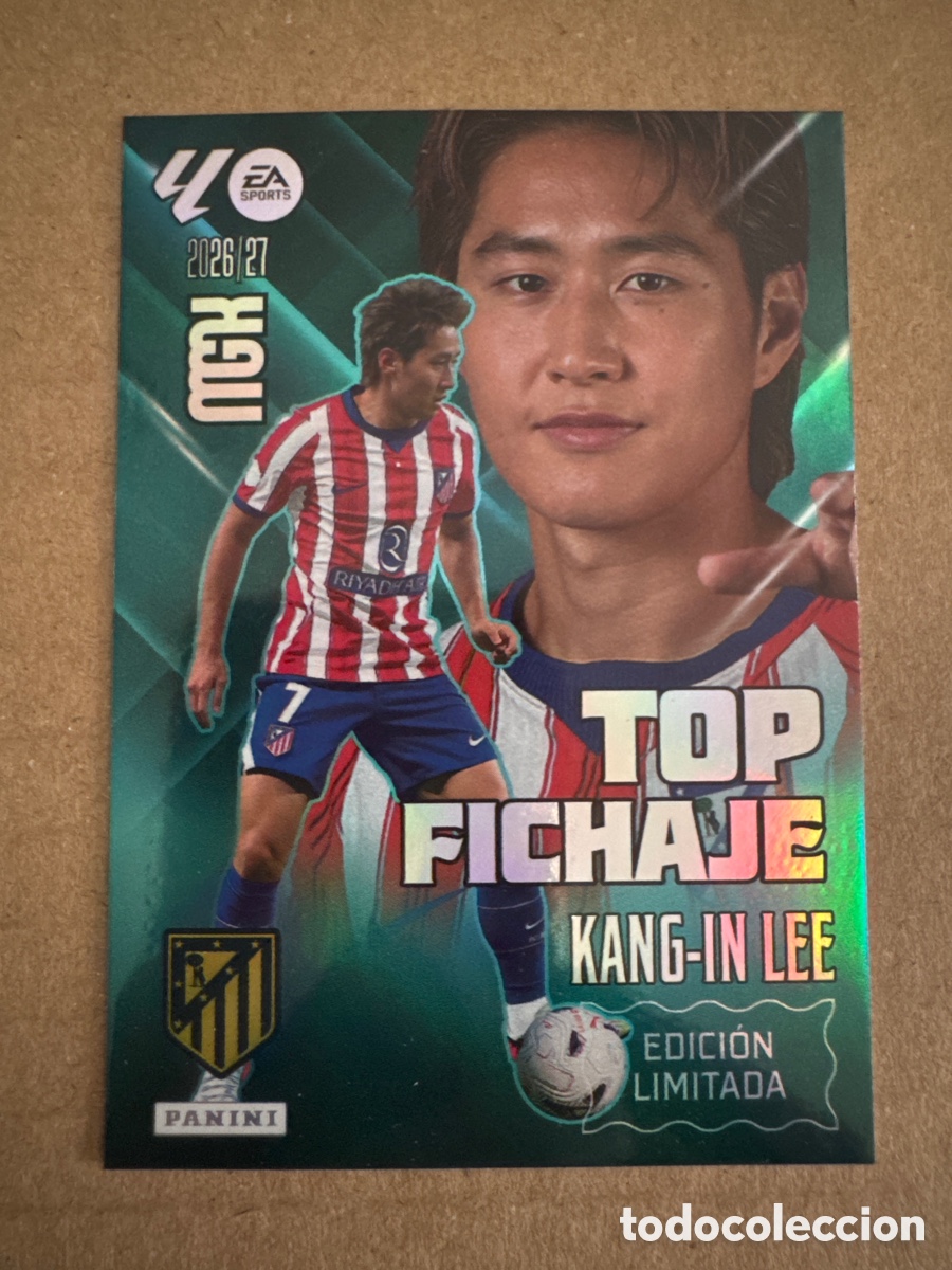 Figurine di Calcio: # Top Fichaje Kang-In Lee Atl&eacute;tico de Madrid Edici&oacute;n Limitada Megacracks 26 27 2026 2027