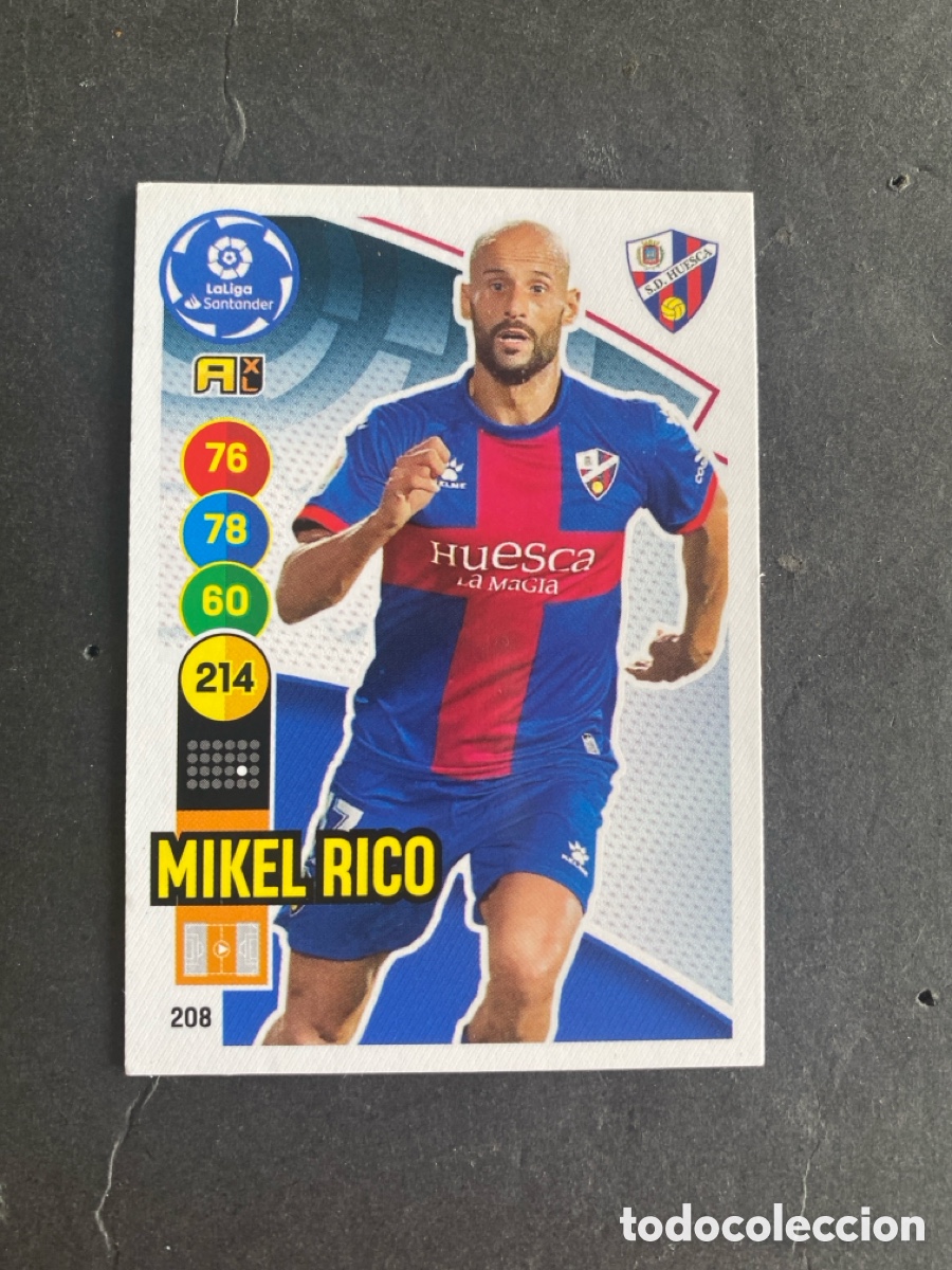 Cromos de f&uacute;tbol: Cromo Adrenalyn liga 20/21 Huesca N* 208