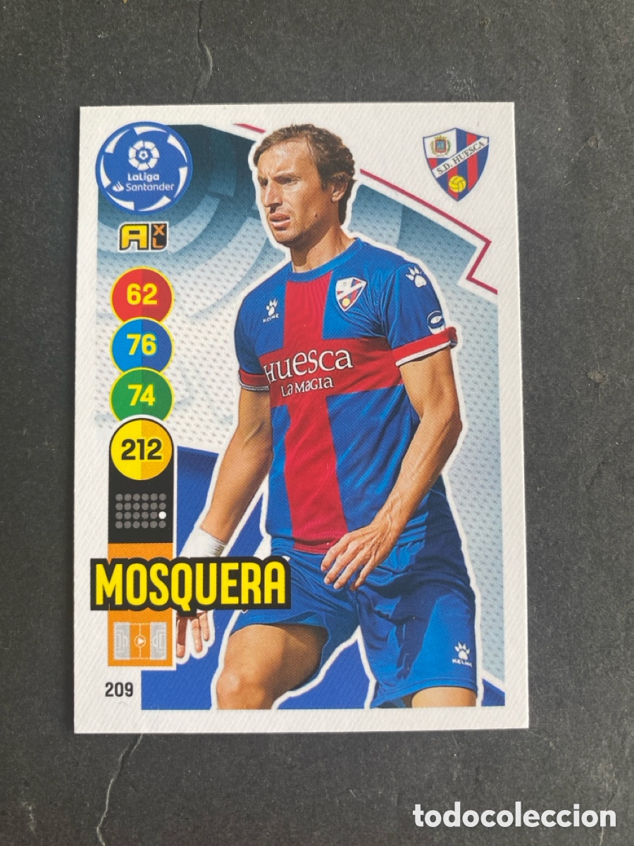 Cromos de f&uacute;tbol: Cromo Adrenalyn liga 20/21 Huesca N* 209