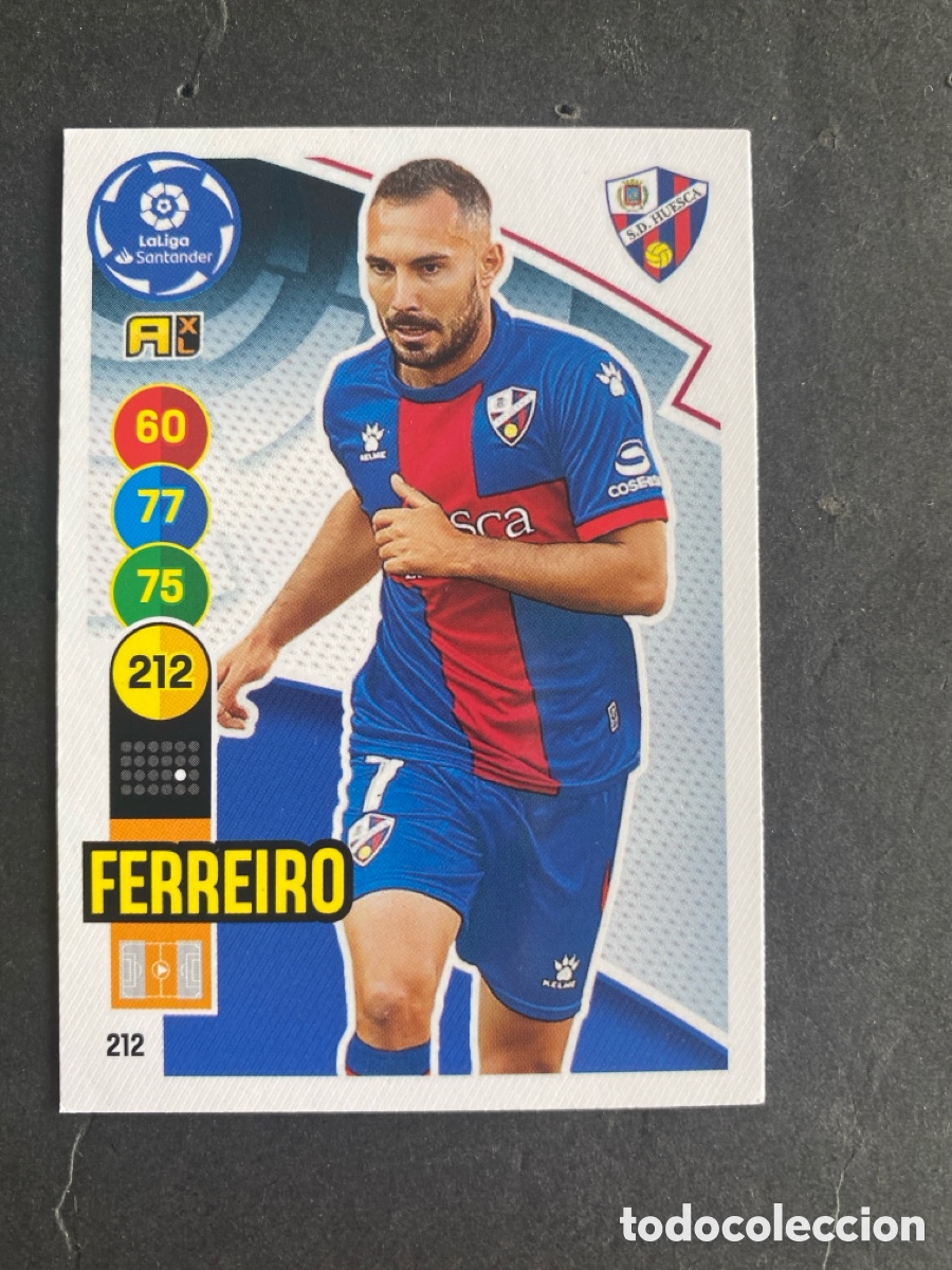 Cromos de f&uacute;tbol: Cromo Adrenalyn liga 20/21 Huesca N* 212