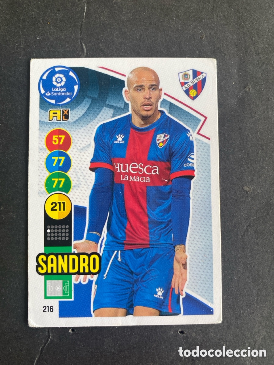 Cromos de f&uacute;tbol: Cromo Adrenalyn liga 20/21 Huesca N* 216