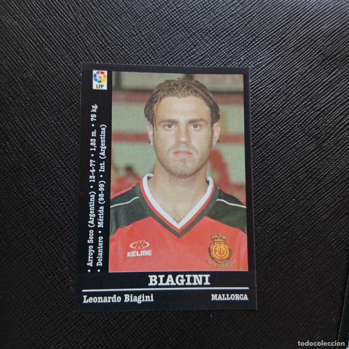 Cromos de f&uacute;tbol: 166 BIAGINI MALLORCA PANINI 00 01 CROMO FUTBOL LIGA 2000 2001 - SIN PEGAR - A31 PG28