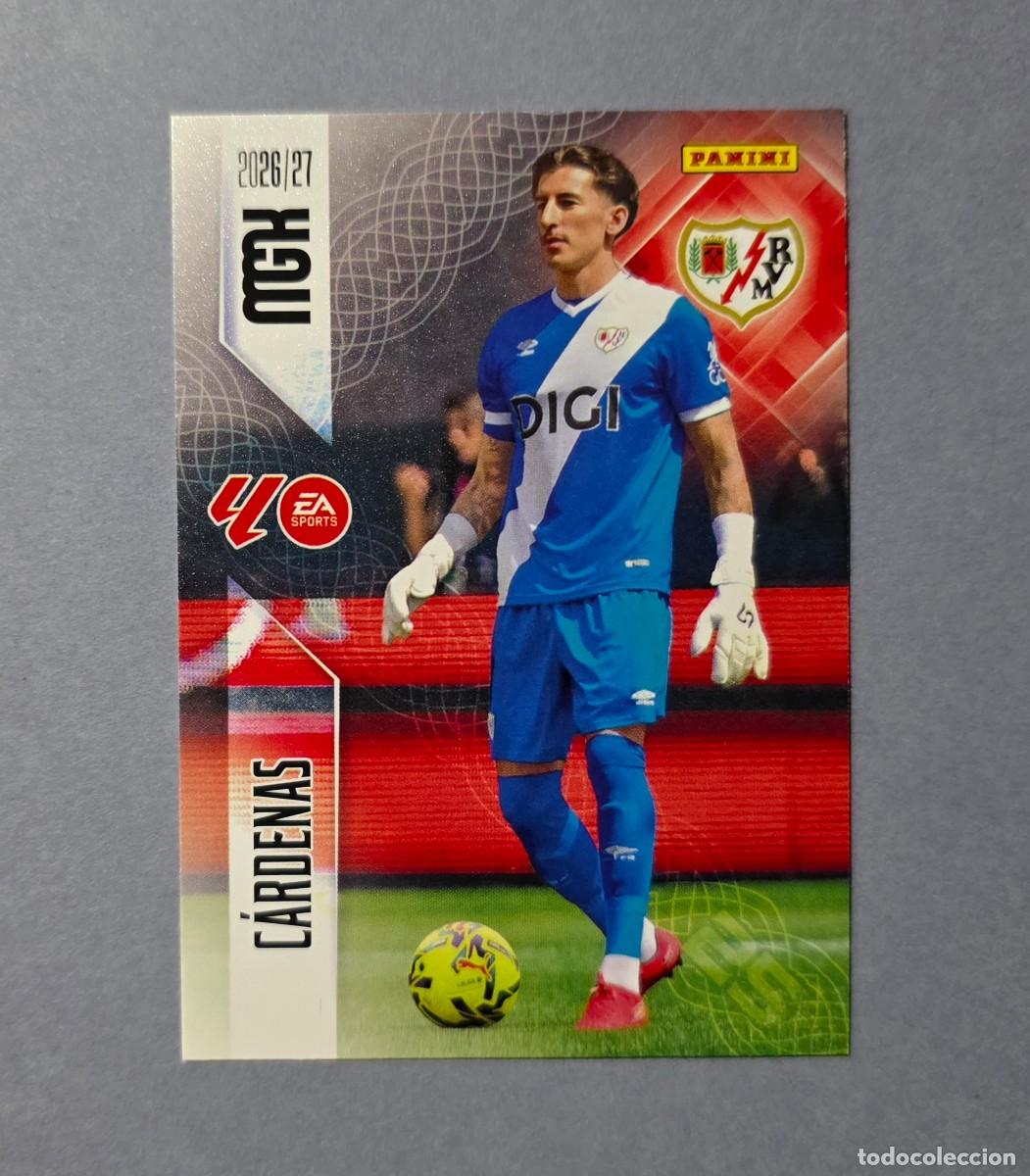 Cromos de f&uacute;tbol: 291 C&Aacute;RDENAS - RAYO VALLECANO - MEGACRACKS 2026-27 - MGK 26/27 (NUEVO)
