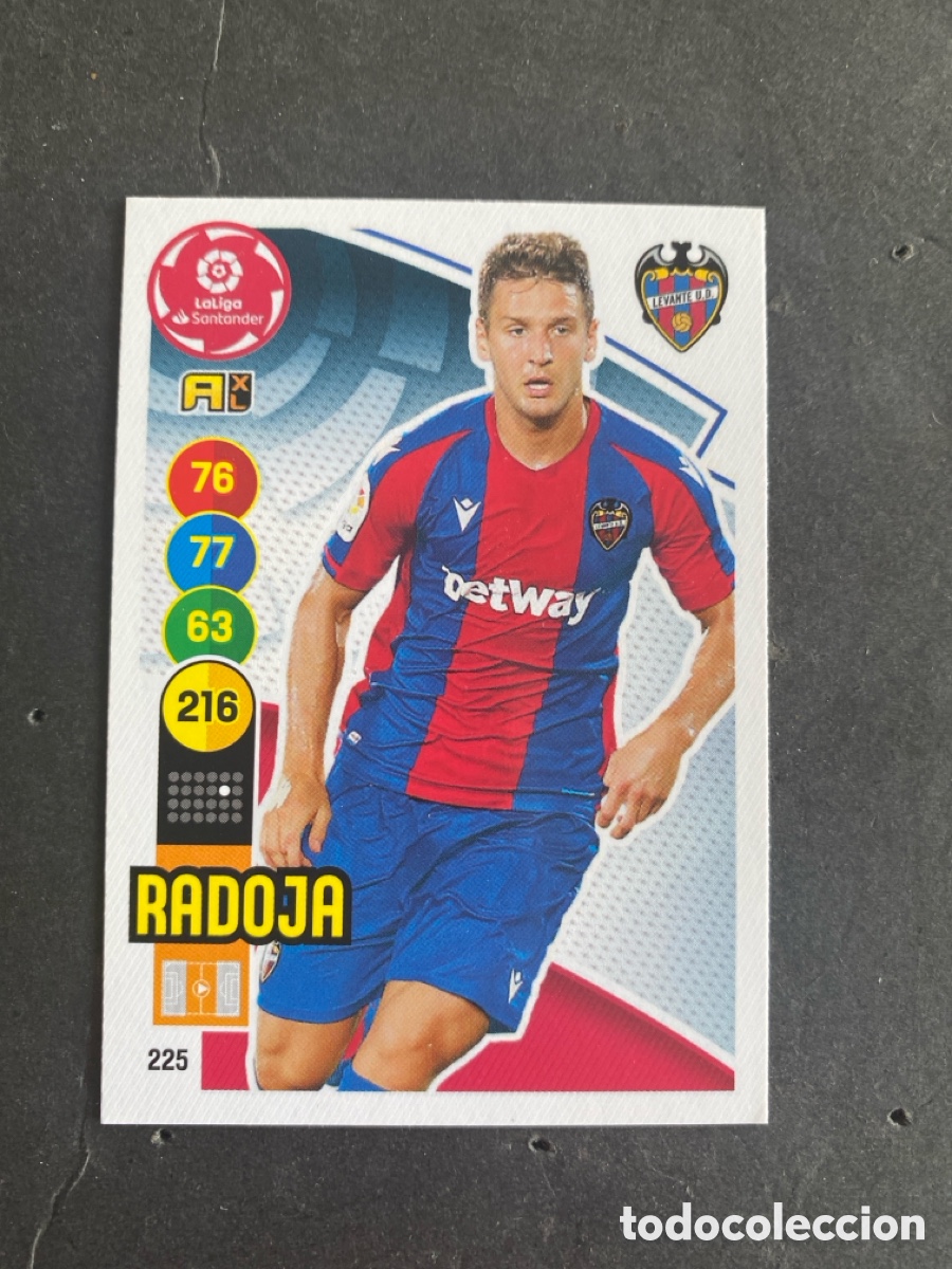 Cromos de f&uacute;tbol: Cromo Adrenalyn liga 20/21 Levante N* 225