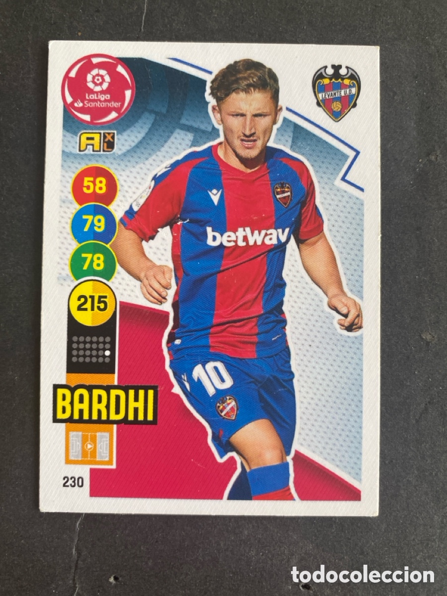 Cromos de f&uacute;tbol: Cromo Adrenalyn liga 20/21 Levante N* 230