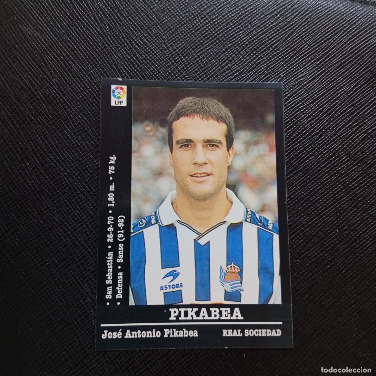 Fu&szlig;ball-Sticker: 208 PIKABEA REAL SOCIEDAD PANINI 00 01 CROMO FUTBOL LIGA 2000 2001 - SIN PEGAR - A31 PG37