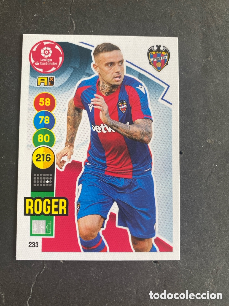 Fu&szlig;ball-Sticker: Cromo Adrenalyn liga 20/21 Levante N* 233