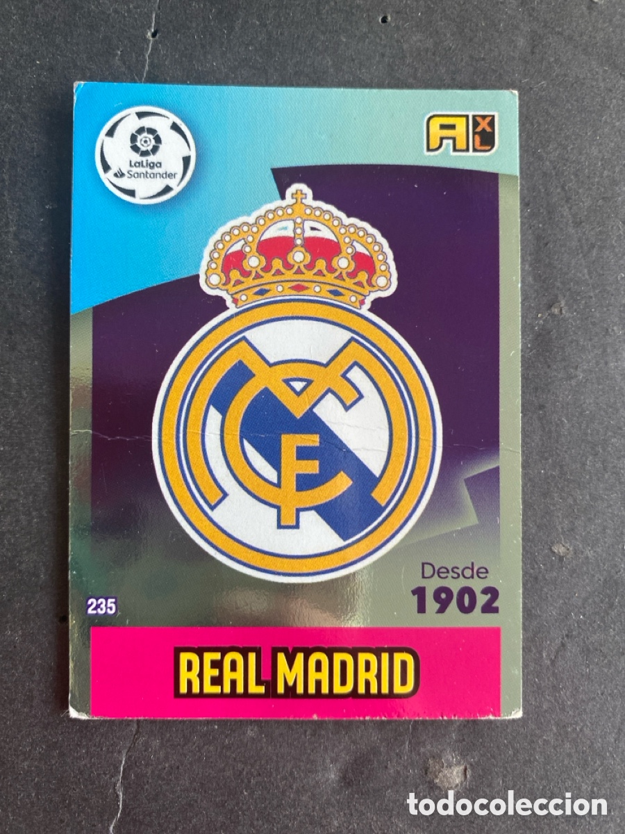 Fu&szlig;ball-Sticker: Cromo Adrenalyn liga 20/21 R Madrid N* 235