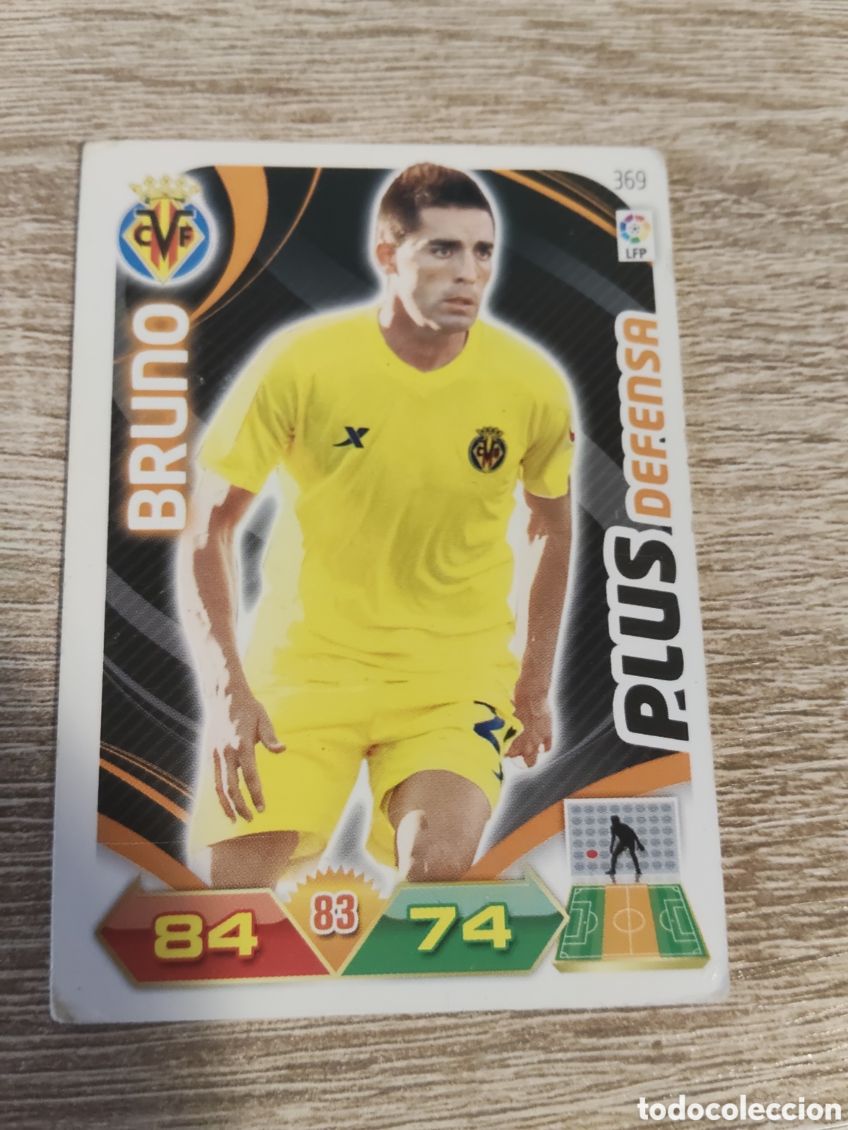 Fu&szlig;ball-Sticker: Panini Adrenalyn 2011 2012 11 12 369 Bruno plus defensa Villarreal