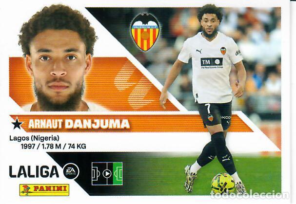 Cromos de Futebol: CROMO PANINI LIGA ESTE 26 27 - COLOCA N&ordm; 19 BIS - DANJUMA - VALENCIA - 2&ordf; EDICI&Oacute;N