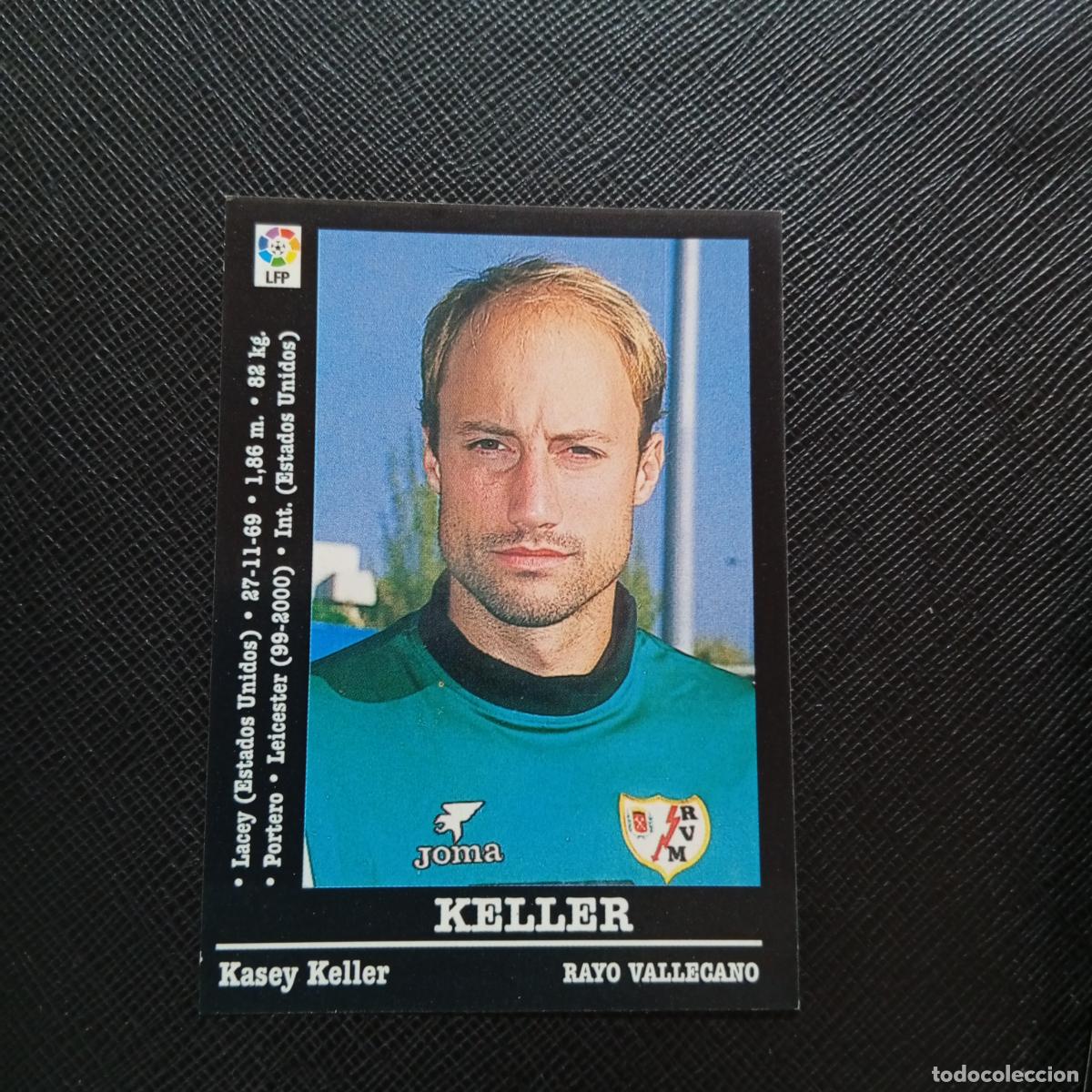 Cromos de Futebol: 138 KELLER RAYO VALLECANO PANINI 00 01 CROMO FUTBOL LIGA 2000 2001 - SIN PEGAR - A31 PG73