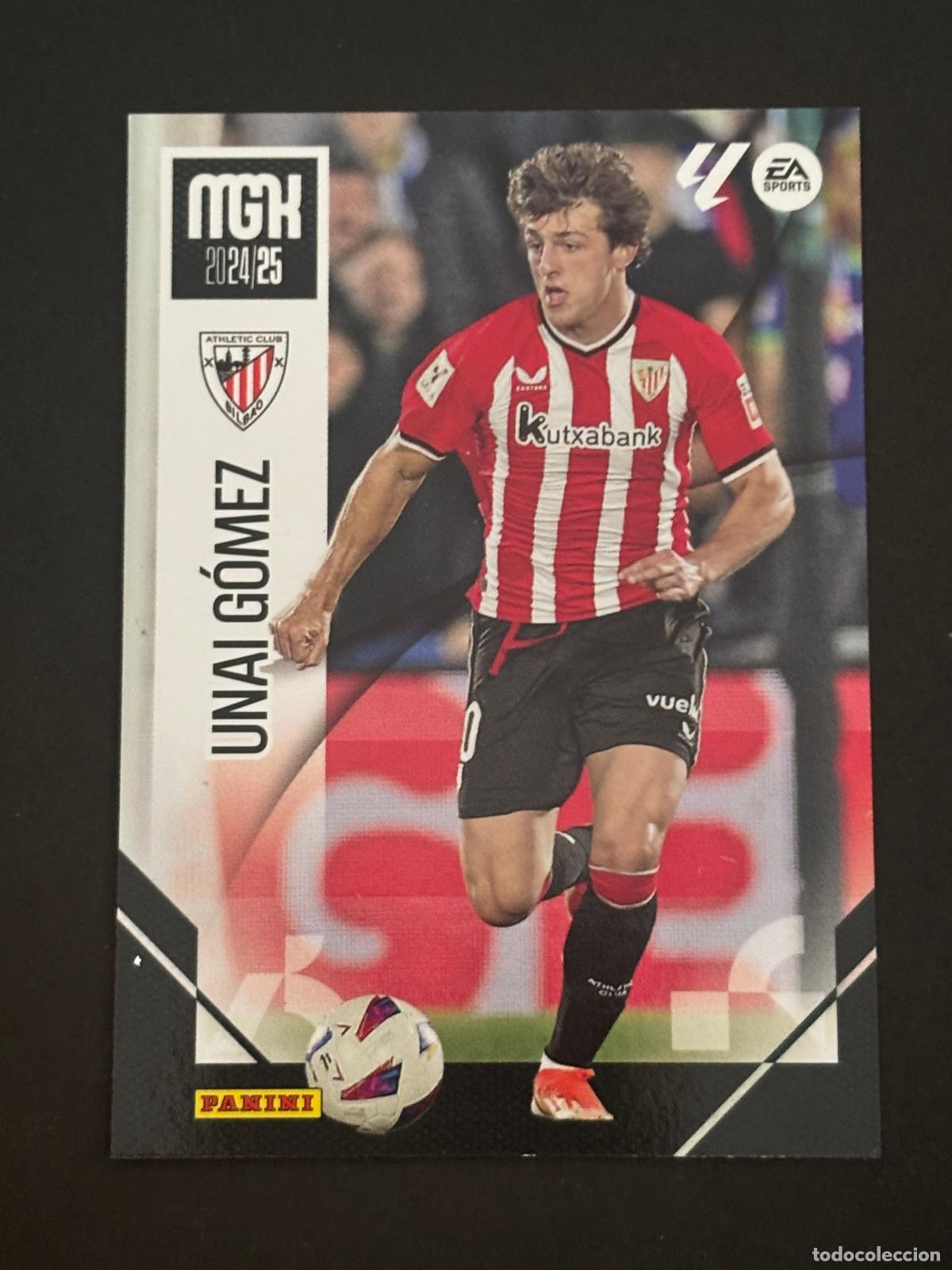 Cartes &agrave; collectionner de Football: 49 UNAI G&Oacute;MEZ BILBAO MEGACRACKS MGK 24-25 2024 2025 PANINI LIGA