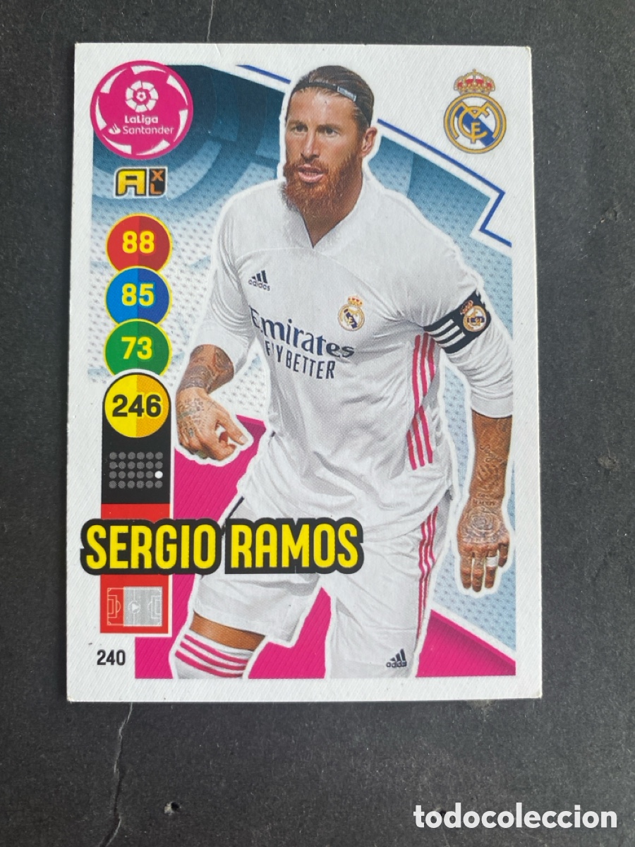 Cromos de Futebol: Cromo Adrenalyn liga 20/21 R Madrid N* 240