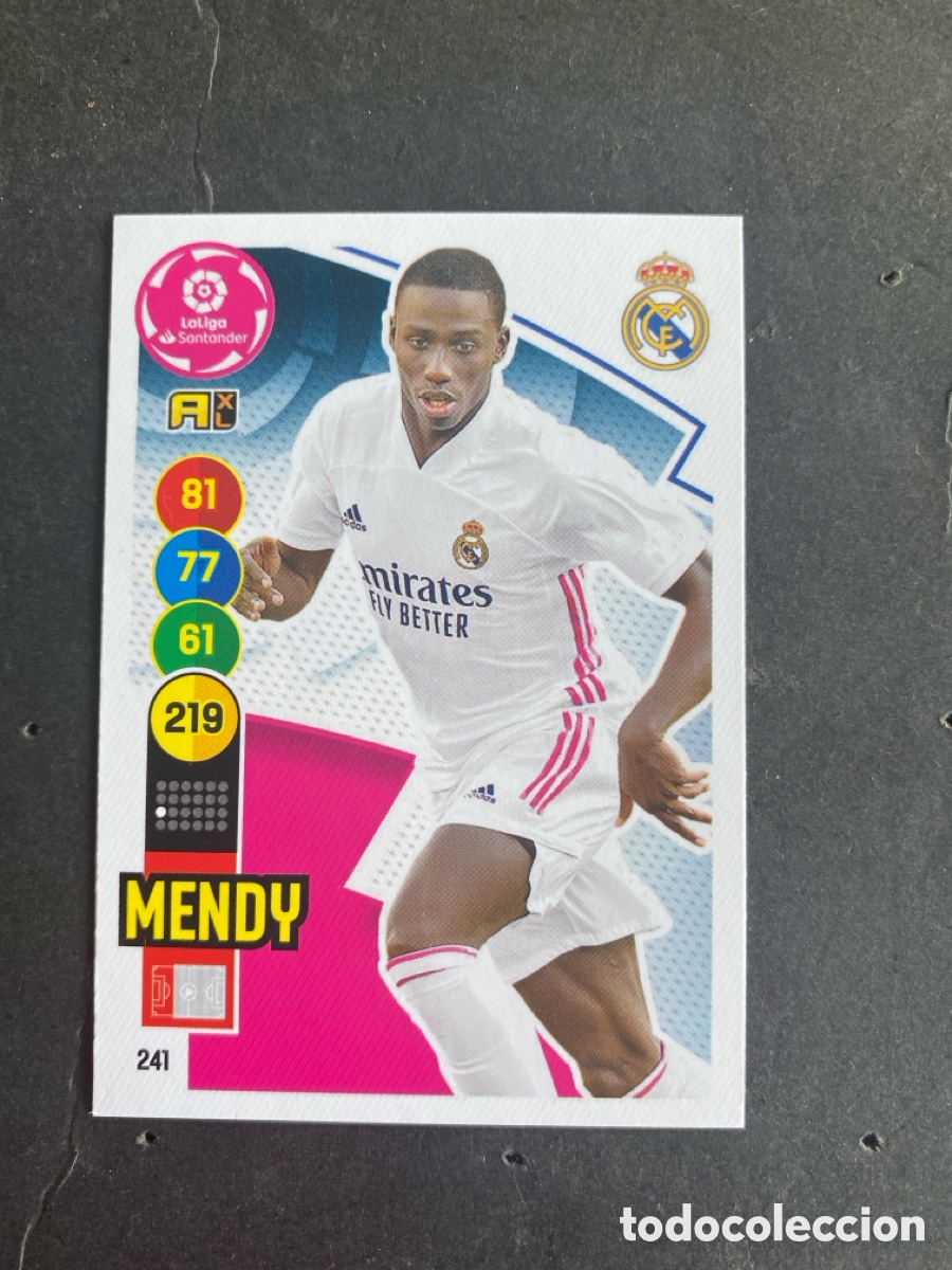 Fu&szlig;ball-Sticker: Cromo Adrenalyn liga 20/21 R Madrid N* 214
