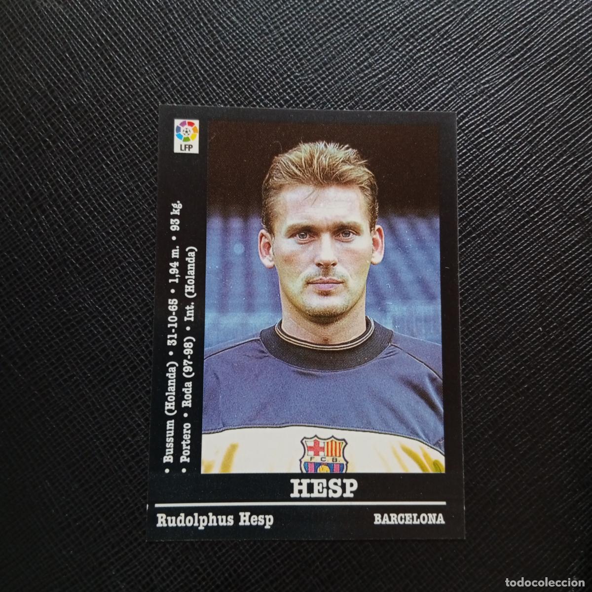 Fu&szlig;ball-Sticker: 19 HESP BARCELONA PANINI 00 01 CROMO FUTBOL LIGA 2000 2001 - SIN PEGAR - A31 PG82