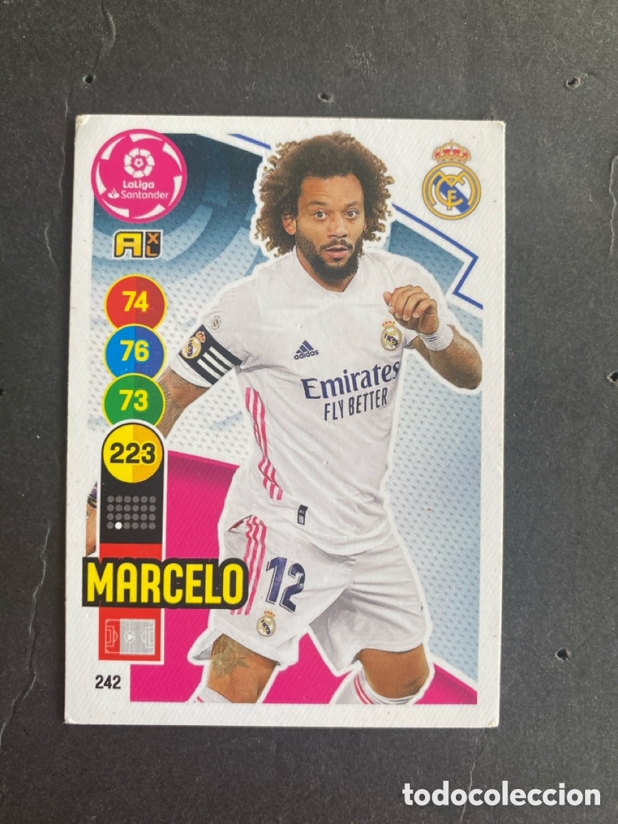 Fu&szlig;ball-Sticker: Cromo Adrenalyn liga 20/21 R Madrid N* 241