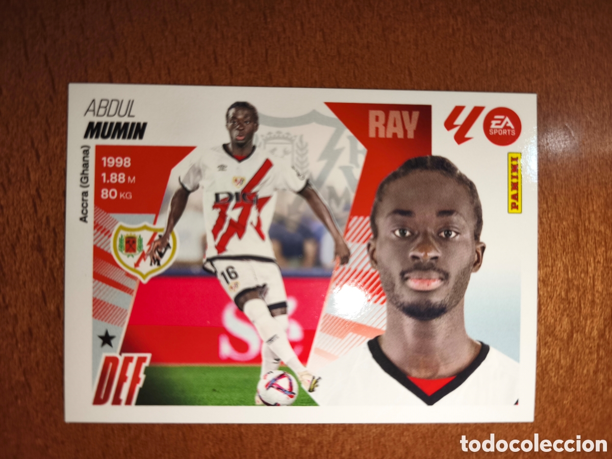 Fu&szlig;ball-Sticker: Mumin n&deg;8 liga este 25/26 Rayo Vallecano