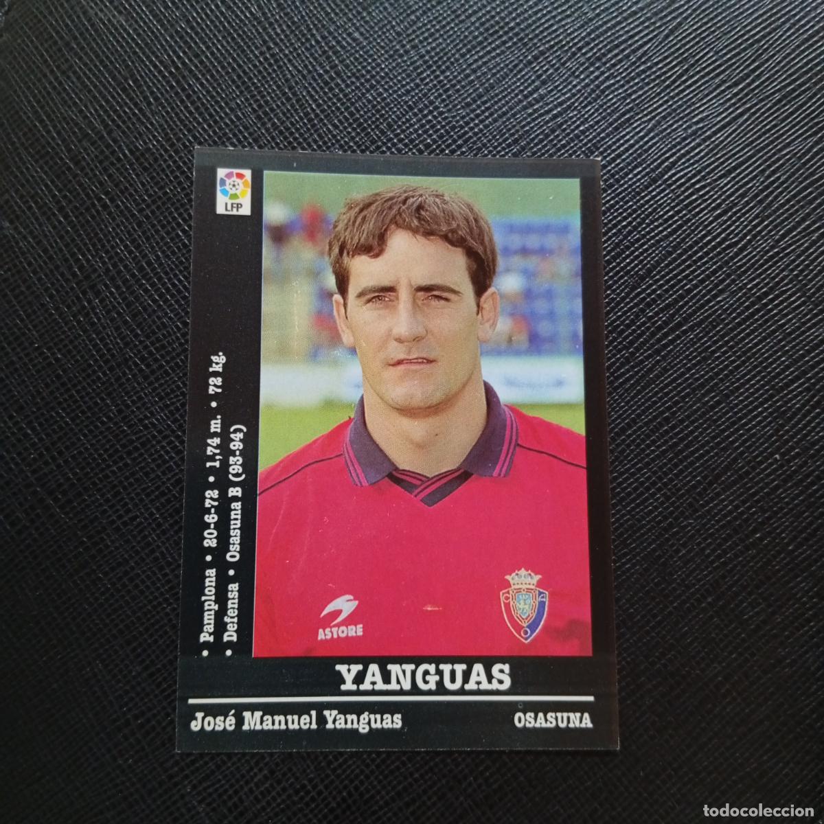 Fu&szlig;ball-Sticker: 311 YANGUAS OSASUNA PANINI 00 01 CROMO FUTBOL LIGA 2000 2001 - SIN PEGAR - A31 PG82