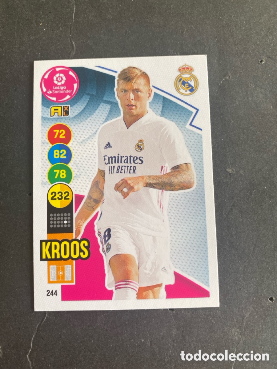 Football Stickers: Cromo Adrenalyn liga 20/21 R Madrid